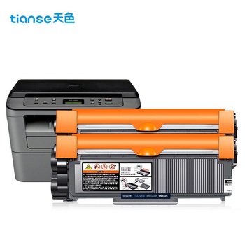天色 TN2325 粉盒双支装 黑色  TN2325 适用于DCP7180 7080d 7480 7880DN