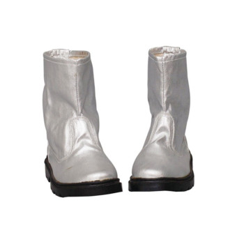劳卫士 铝箔隔热靴耐高温隔热鞋 LWS-025 均码 银白