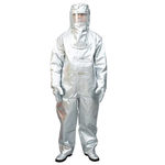 劳卫士 连体可防辐射热100度隔热服 银白 LWS-004 小号