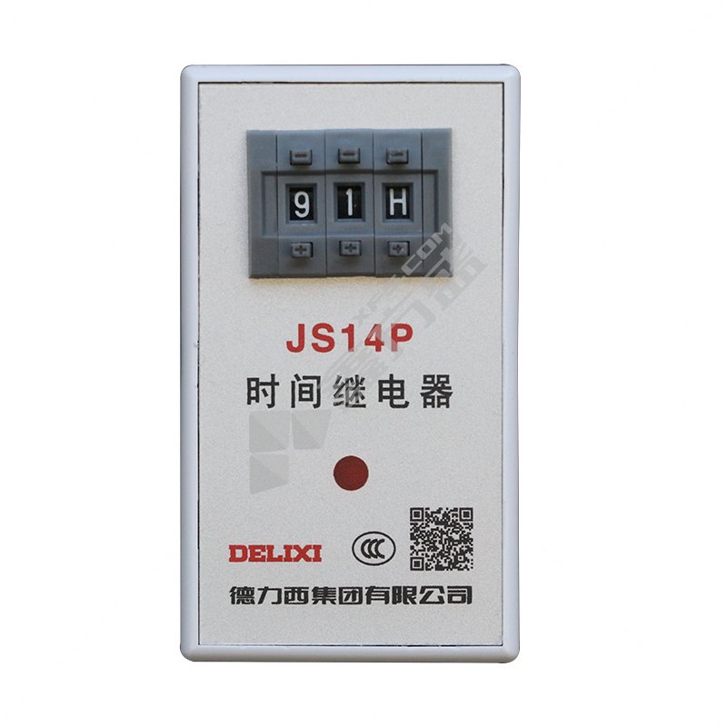 德力西DELIXI 时间继电器JS14P JS14P 0.1秒-99小时 AC220V 瞬动