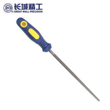 长城精工 塑柄粗齿圆锉 圆锉 413333 300mm