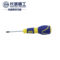 长城精工 GREATWALL CR-V双色橡塑柄鱼雷型旋具 #1*5*150mm(6") 270265