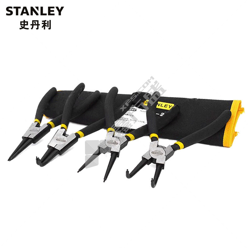 史丹利 7寸卡簧钳套装 4件 TK911-23C