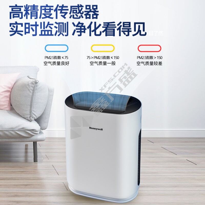 霍尼韦尔 KJ250F-J11W 空气净化器 31W 382*207*486mm