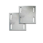 冷镀锌 预埋钢板 300mm 300mm 10mm 转孔4个