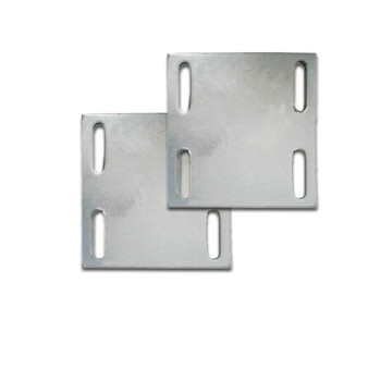 冷镀锌 预埋钢板 100mm 150mm 6mm 长孔2个