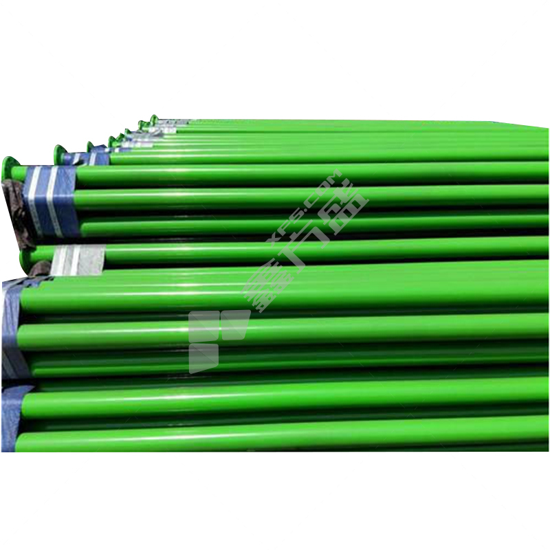 绿色涂塑钢管 长6m 250mm*5.0mm
