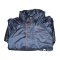 红豆 双层镶边安全反光雨衣套服 C628 藏青色 XL