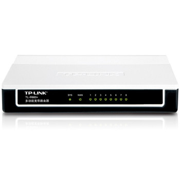 TP-LINK TL-R860+ 8口多功能宽带有线路由器 TL-R860+