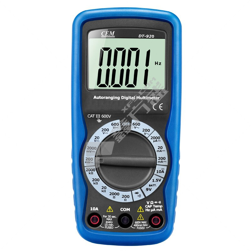 CEM华盛昌 数字万用表DT-921
