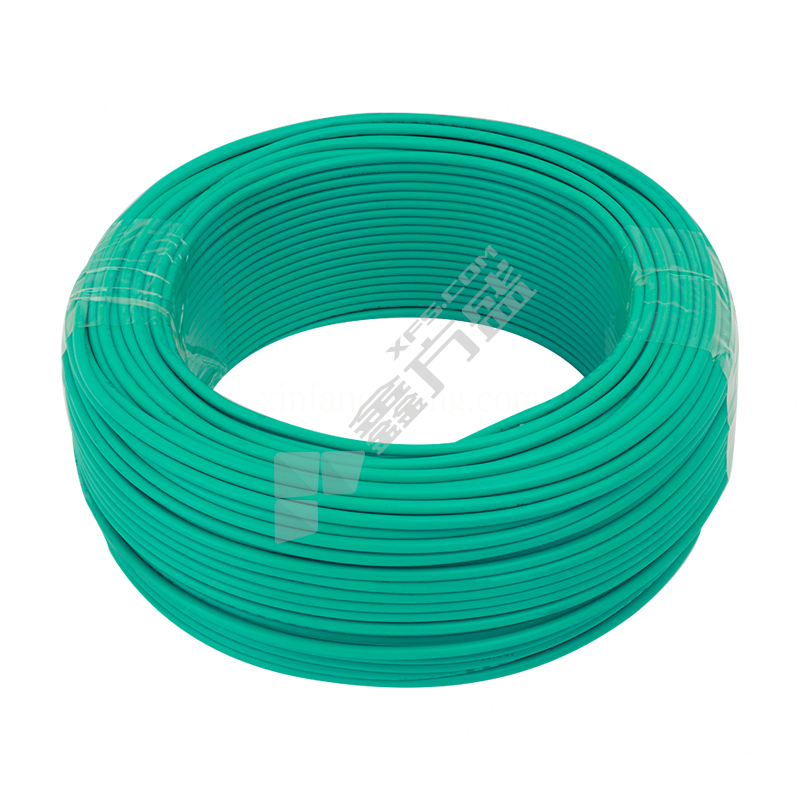 长城牌 100米 低烟无卤阻燃B类塑铜电线 WDZB-BYJ 450/750V 1*10平方 绿色