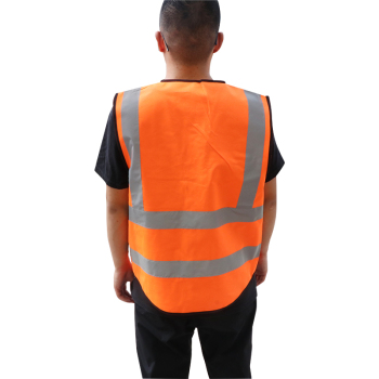 赫力斯 马路反光服 多口袋 独立包装 均码 橘红 多口袋