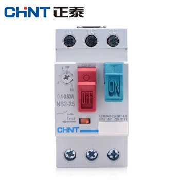 正泰 CHNT交流电动机起动器NS2-25X NS2-25X 6-10A