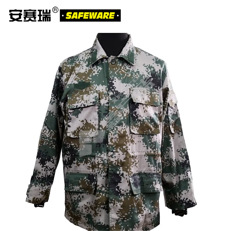 安赛瑞 长袖迷彩服套装 180码 10402