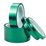PET绿色高温胶带 MS3355 8mm*33m 0.05mm 绿色
