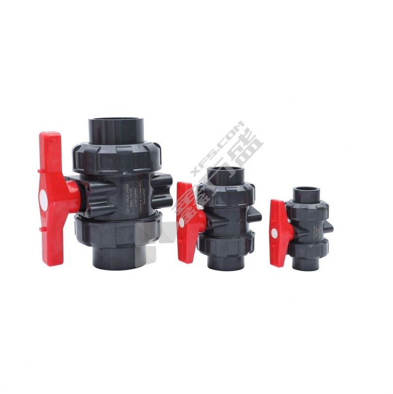 三佑 PVC-U工业用活接球阀 110 1.0MPa