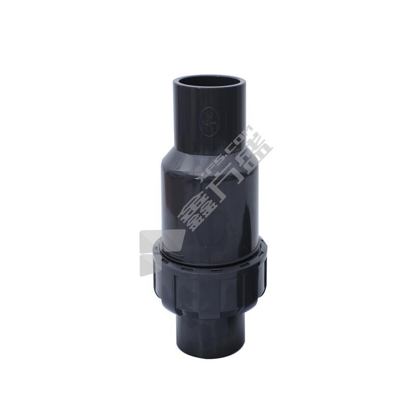 三佑 PVC-U工业用球型止回阀 Φ50 PN10