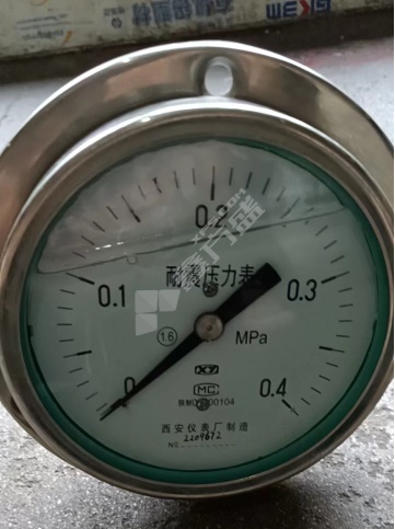 西仪 耐震压力表 YTN-100ZQ  1.6级0-2.5MPa