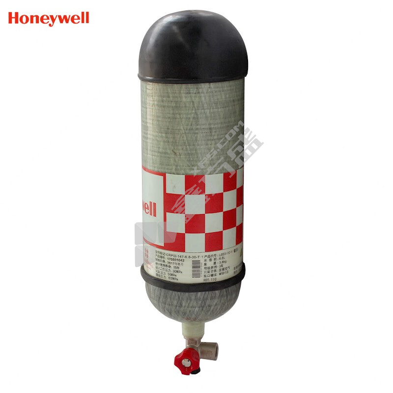 霍尼韦尔 替换空气呼吸器单个气瓶 BC1868427T 配T8000背架 气瓶