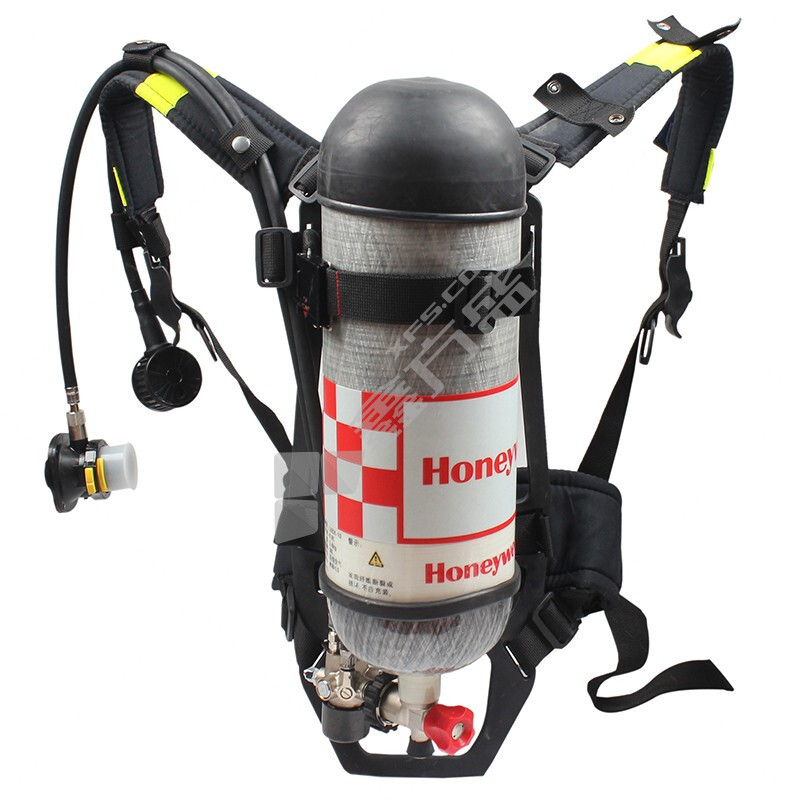 霍尼韦尔 C900标准型呼吸器 SCBA123L Pano面罩 6.8L Luxfer带表气瓶