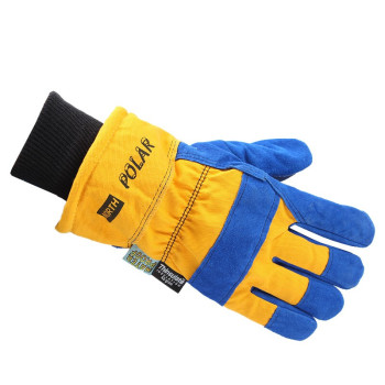霍尼韦尔 针织皮革耐低温耐寒手套 70/6465NK	均码	蓝黄色