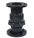 三佑 PVC-U工业用法兰式翻板止回阀 Φ90/PN10