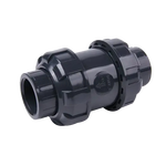 三佑 PVC-U工业用双油任止回阀 Φ50 PN10