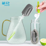 茶花 4422 转动长柄瓶刷 4422 灰色