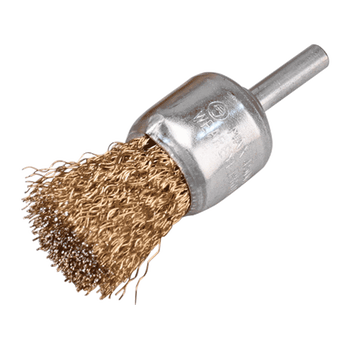 东成 笔形钢丝刷 镀铜钢丝电钻用Φ25