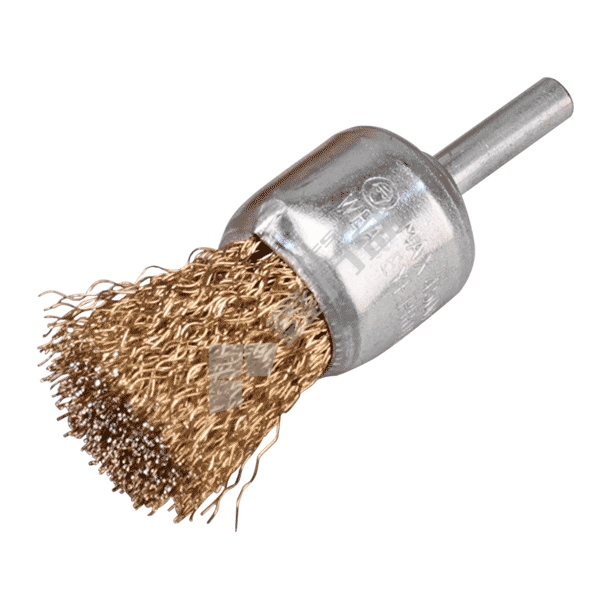 东成 笔形钢丝刷 镀铜钢丝电钻用Φ25