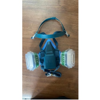 康保仕 6051 防尘毒半面具套装 6051主体+6013滤毒盒+605D滤棉+6002滤盖 双口