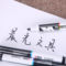 晨光 S01 AWMY2201A 白板笔易擦单头 黑色 2.6mm AWMY2201A