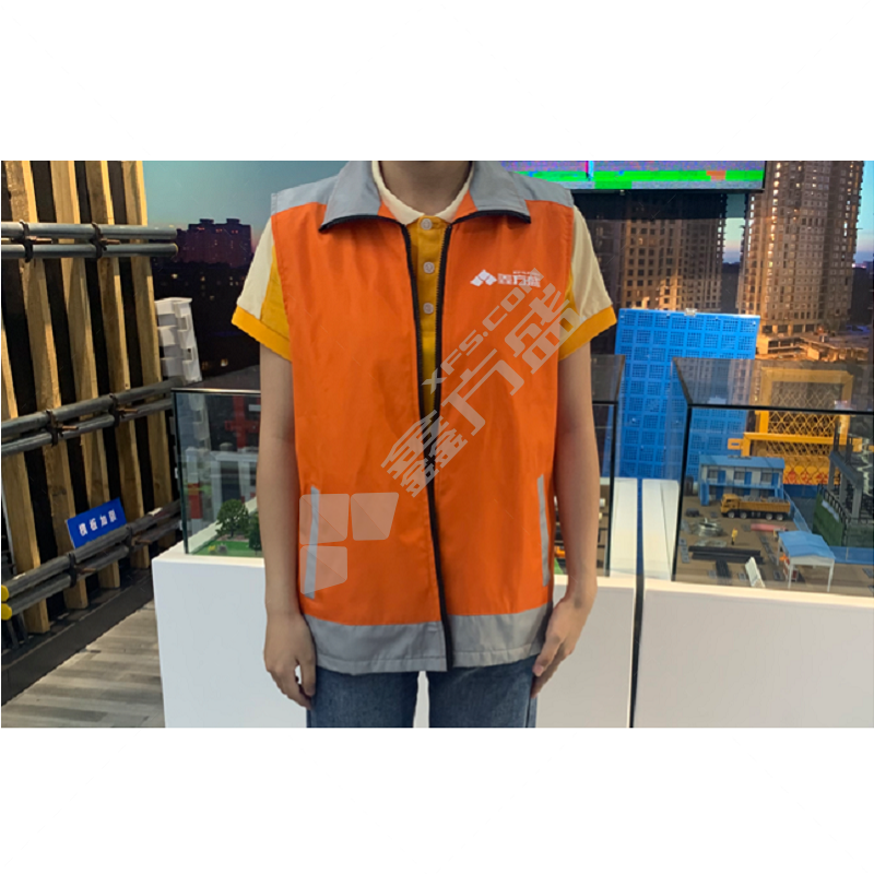 [自用商品]AIC店面马甲 4XL 橙色 185CM