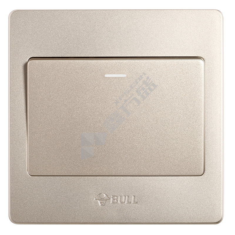 公牛BULL 一开双控带荧光面板开关