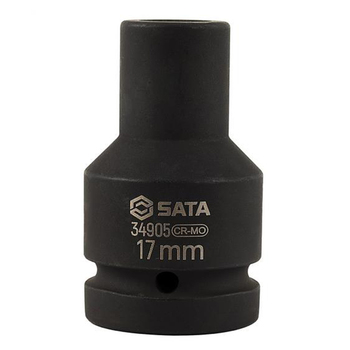 世达 1寸系列六角风动长套筒 17mm 34905