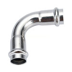 友发 304不锈钢90°B型弯头双卡压 DN25 φ25.4