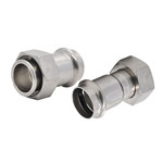 友发 304异径活接头双卡压 DN25*1/2 φ25.4*1/2