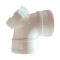 铭通 PVC弯头90° 带检查口 75 白色