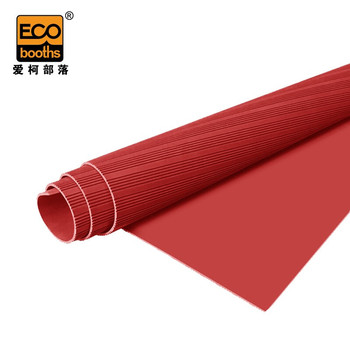 爱柯部落 耐信B型耐高压5KV绝缘橡胶垫 1m*5m*3mm 红色 5KV E2010604005