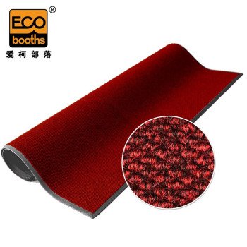 爱柯部落 欧特菠萝纹有效刮沙除尘吸水防滑垫 E2010214001 1m*1.5m*10mm 红色
