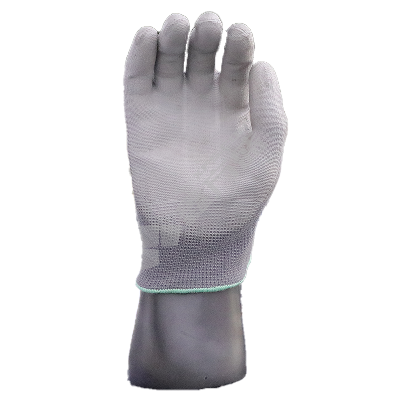 好员工 13针PE防割手套 均码 灰白 PE-101