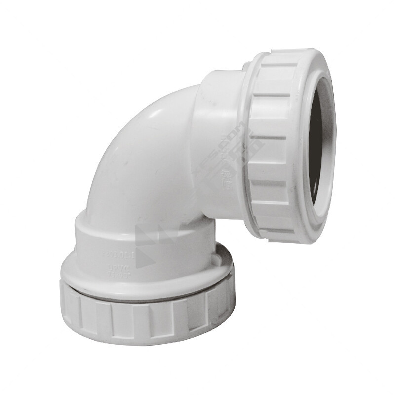 联塑 PVC中空壁消音90°弯头