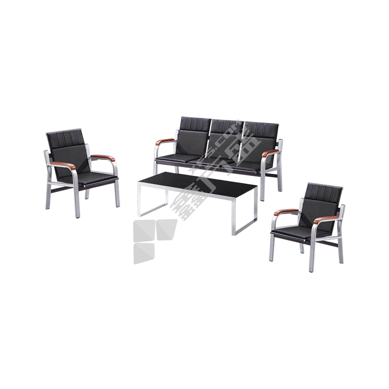 企诺 T2316 沙发组合（1+1+3+茶几） 单人位沙发+单人位沙发+三人位沙发+茶几