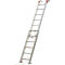 奥鹏 A款豪华铝合金单面手拉升降梯 单升降梯 AP-215A-600 3.24m-6m 20阶