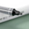 齐心 RP606 直液式签字笔 透明 黑色 0.5mm RP606