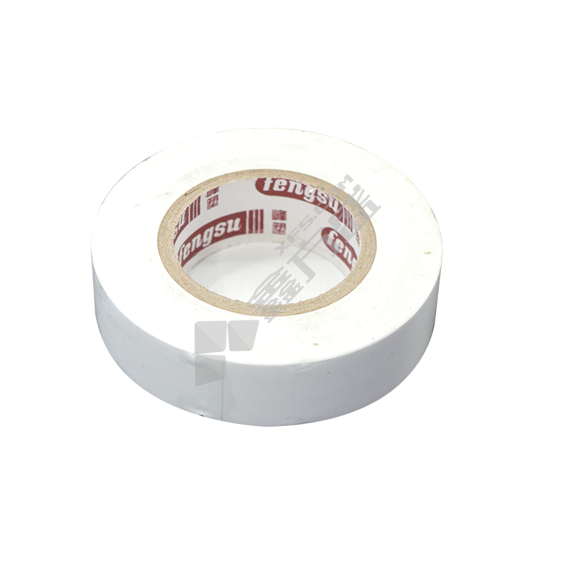 峰塑 PVC阻燃电工胶带 18mm*15yd 白色