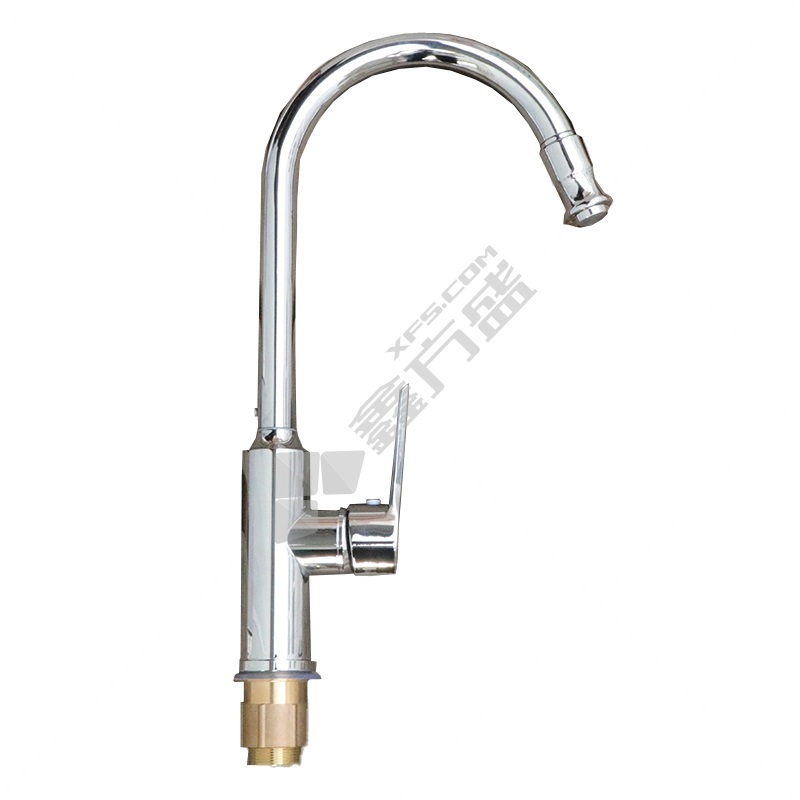 金光 201GYCP-高 单柄单孔 菜盆龙头含软管 冷热款 不锈钢