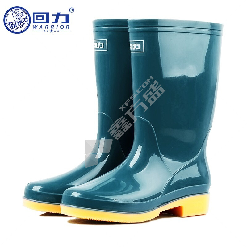 回力 513 高筒 女款雨靴 36码 墨绿色