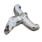 金光 A3046-平头 淋浴龙头 暗装 15cm 镀铬 铜 单孔