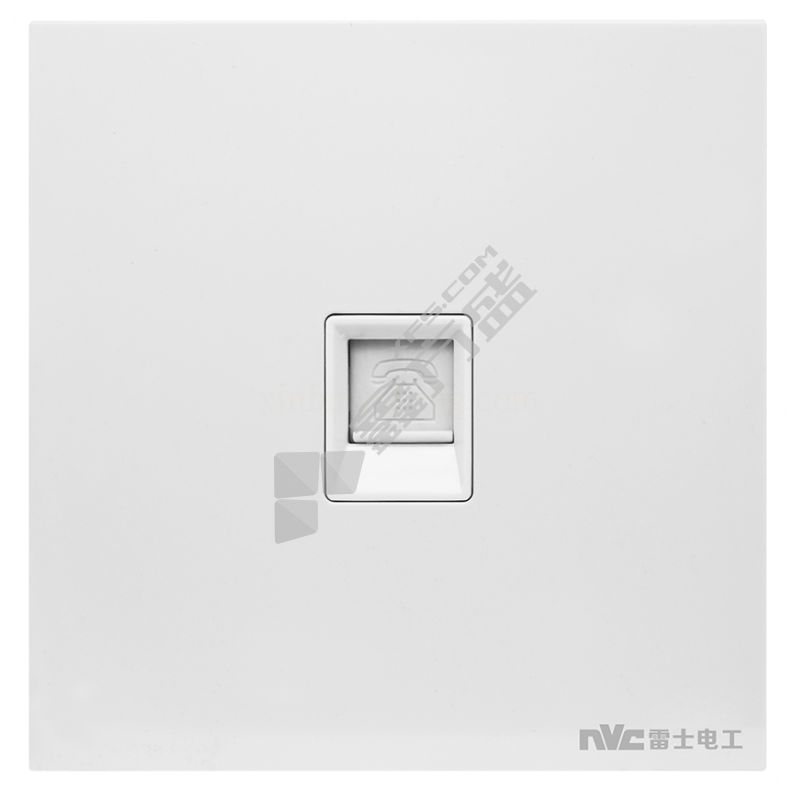 雷士 一位电话 面板插座 Q1系列